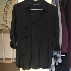 Zara Tops - Black Button Down Zara Tops - Black Button Down